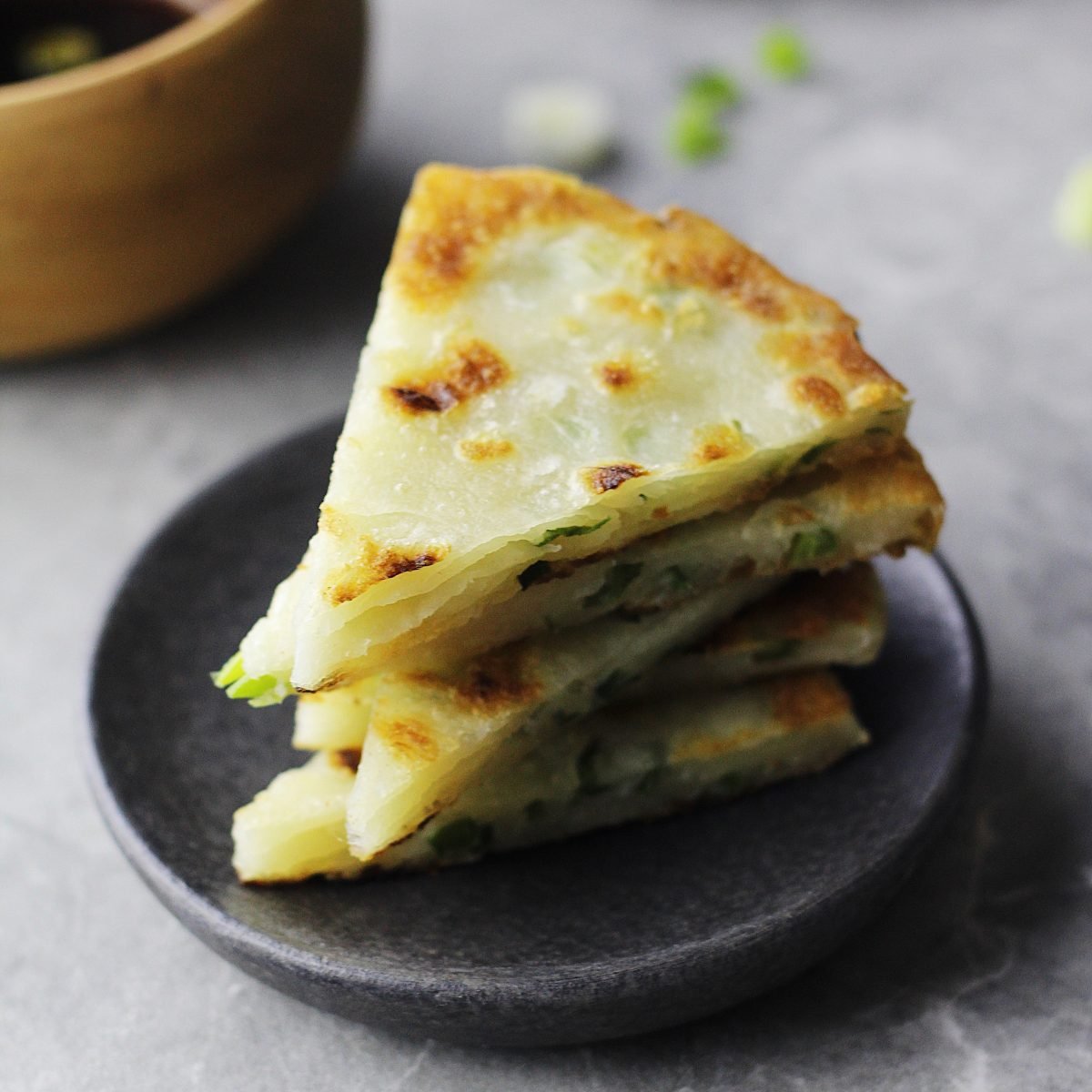 Chinese Scallion Pancakes – Couple Eats Food